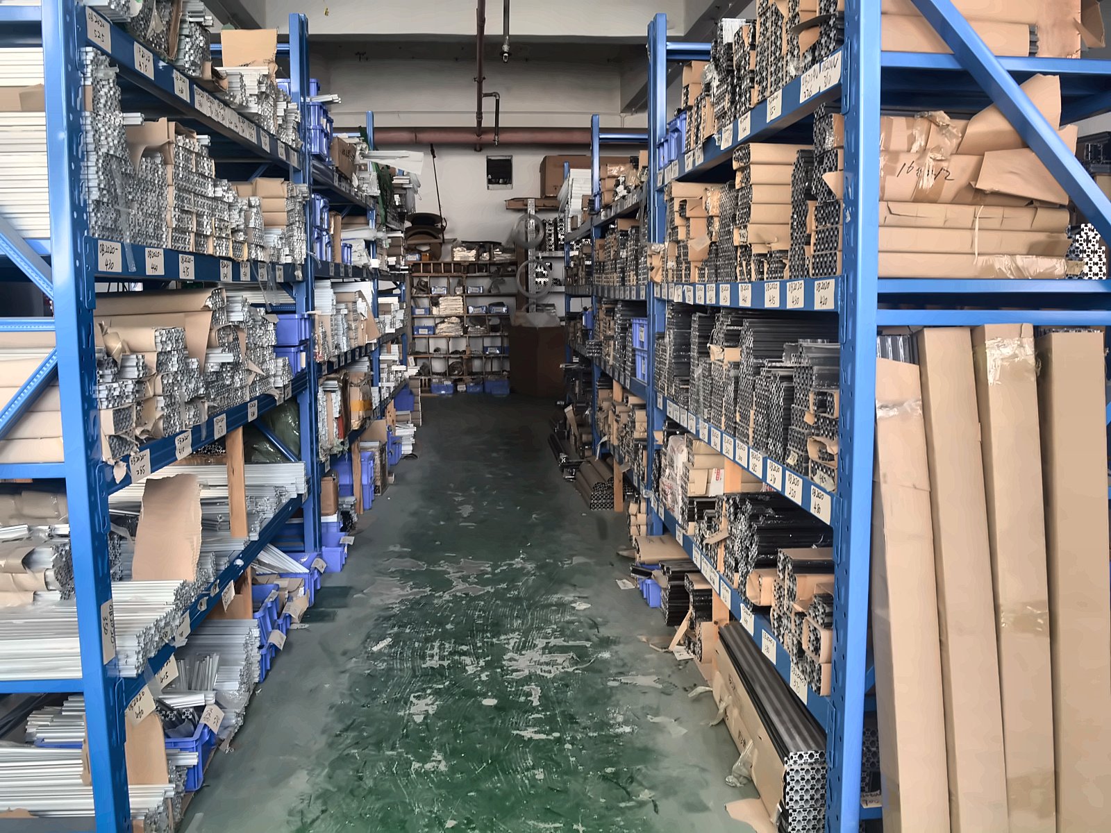 Profiles, rods and long parts