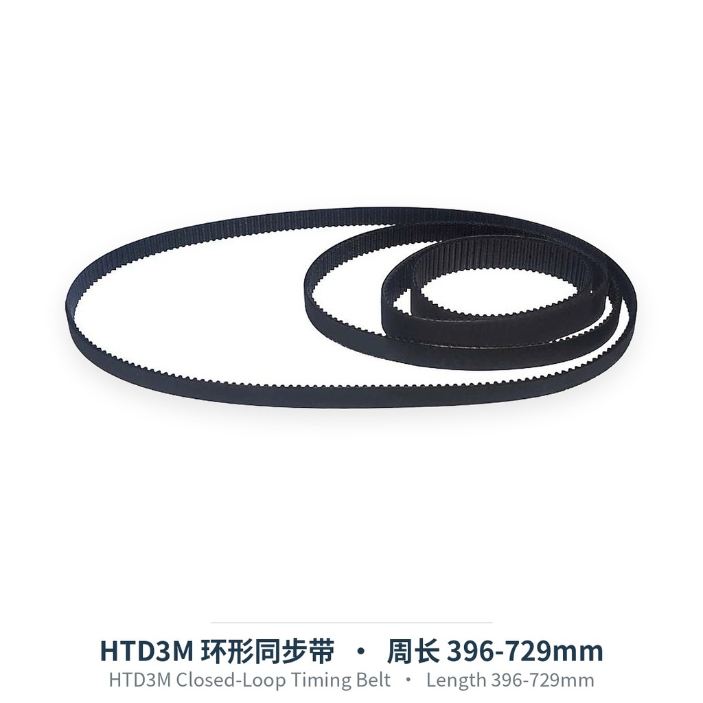 HTD3M环形同步带 周长396-729mm