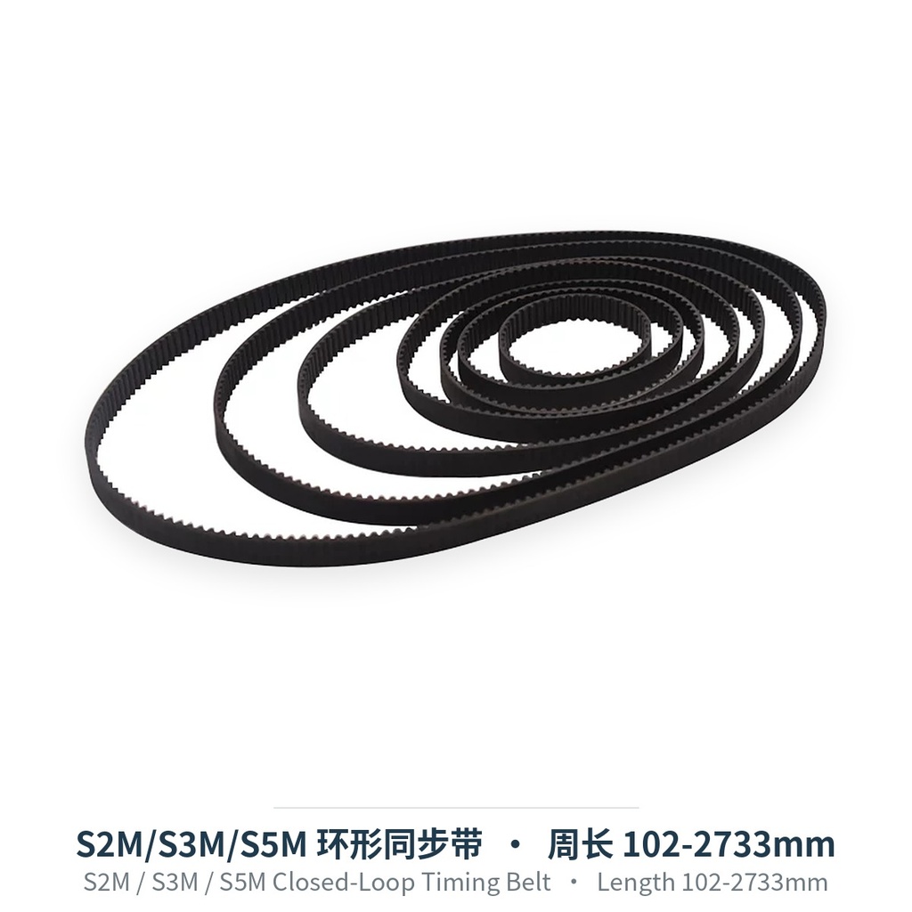 S2M / S3M / S5M Closed-Loop Timing Belt