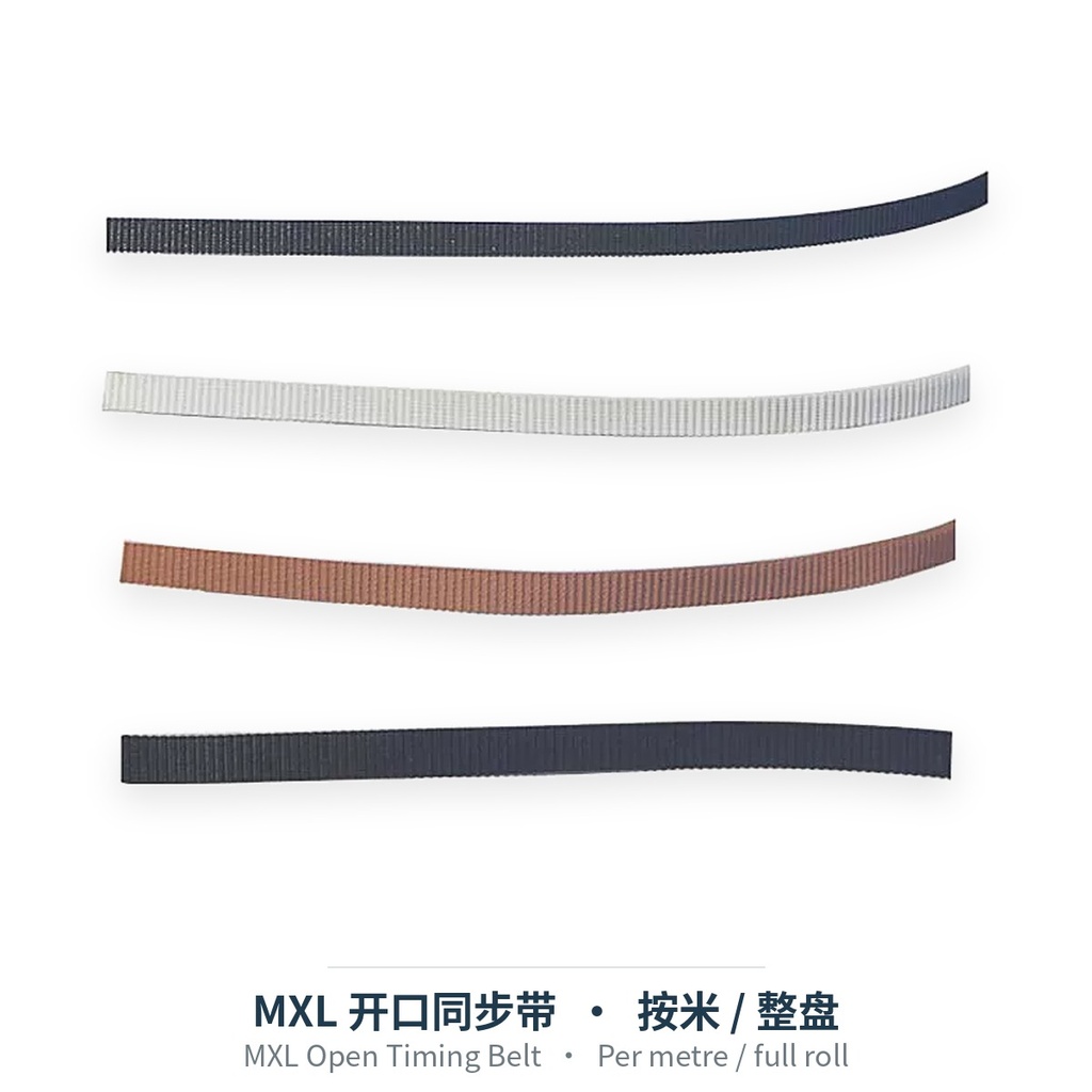 MXL Open Timing Belt (per meter)