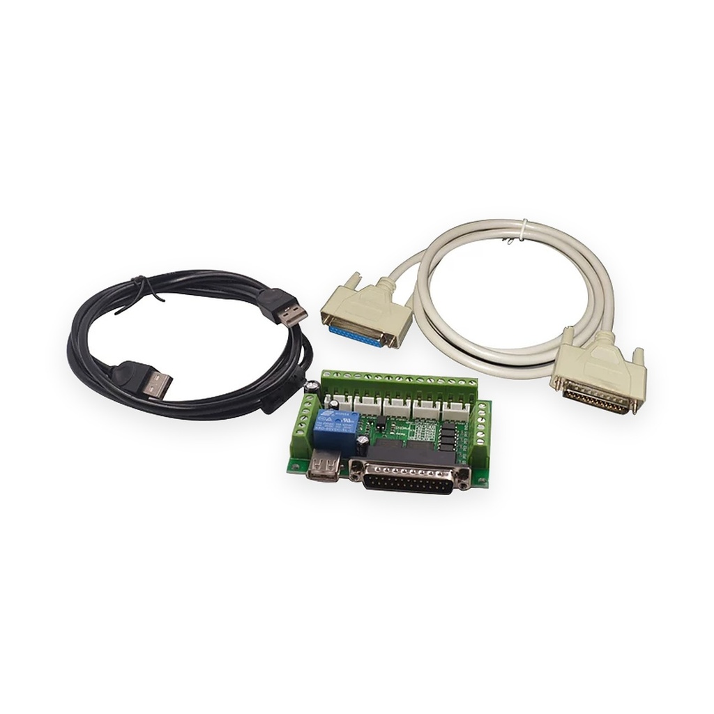 MACH3 5-Axis Breakout Board (with driver)