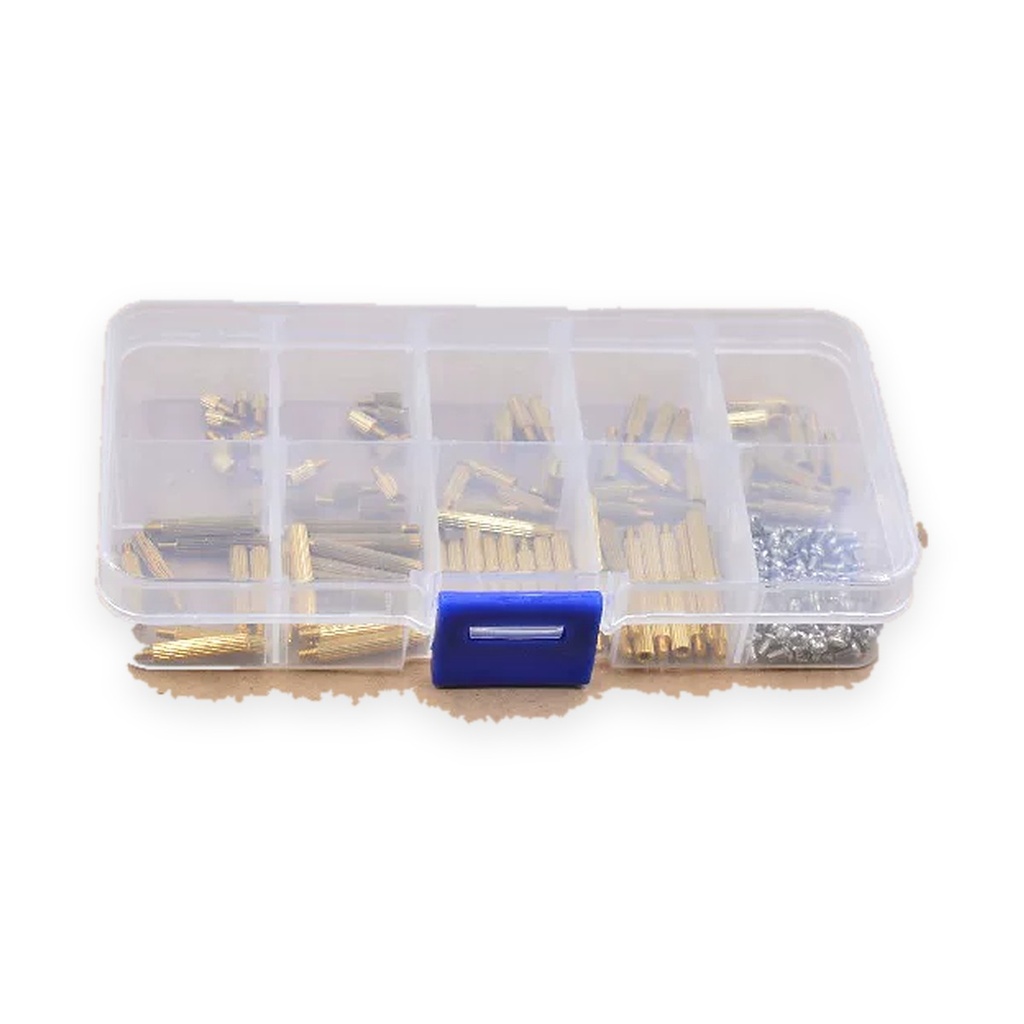 M2 Round Brass Standoff Assortment, 270 pcs