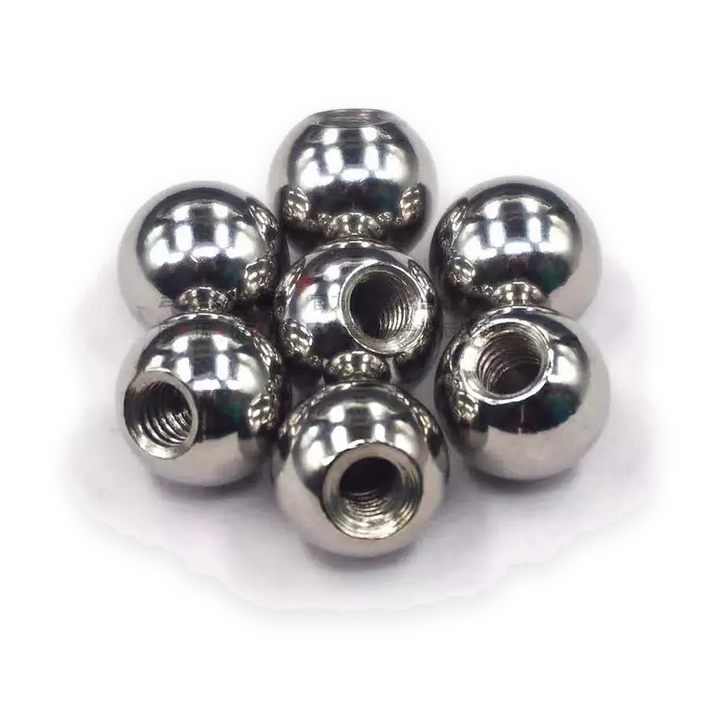 304 Stainless Drilled & Tapped Ball