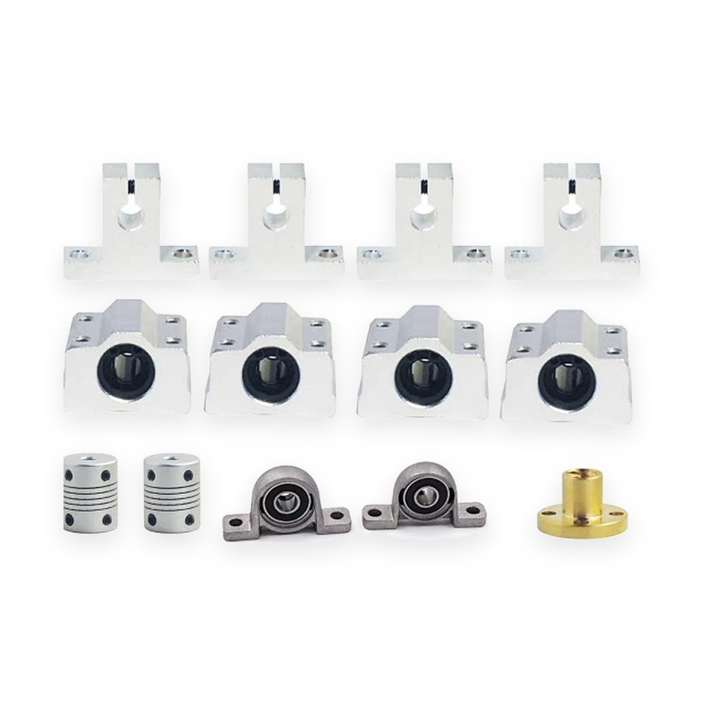 WCS8 Shaft Rail Kit with T8 Lead Screw 400mm