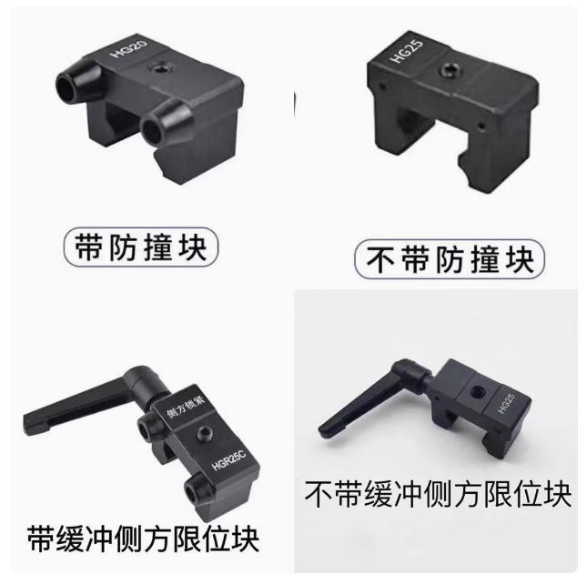 Linear Guide Stopper / Travel Limiter (HGH / EGH / MGN)