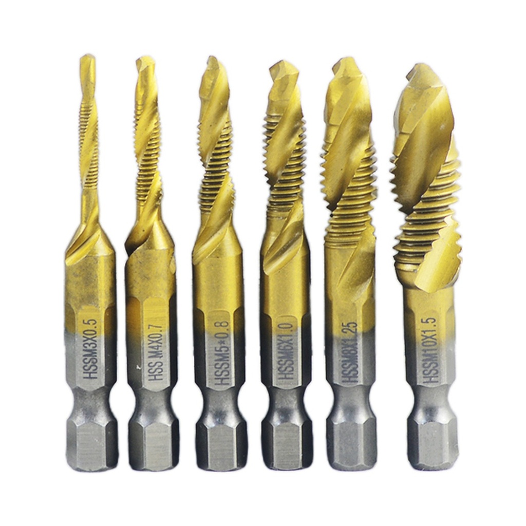 Hex Shank 3-in-1 Drill Tap