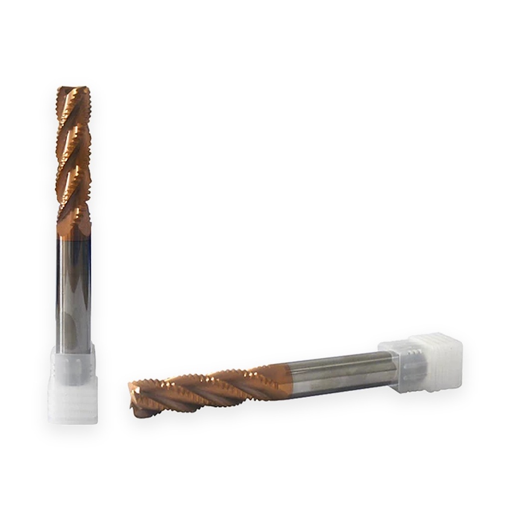 Carbide 4-Flute Roughing End Mill 55°