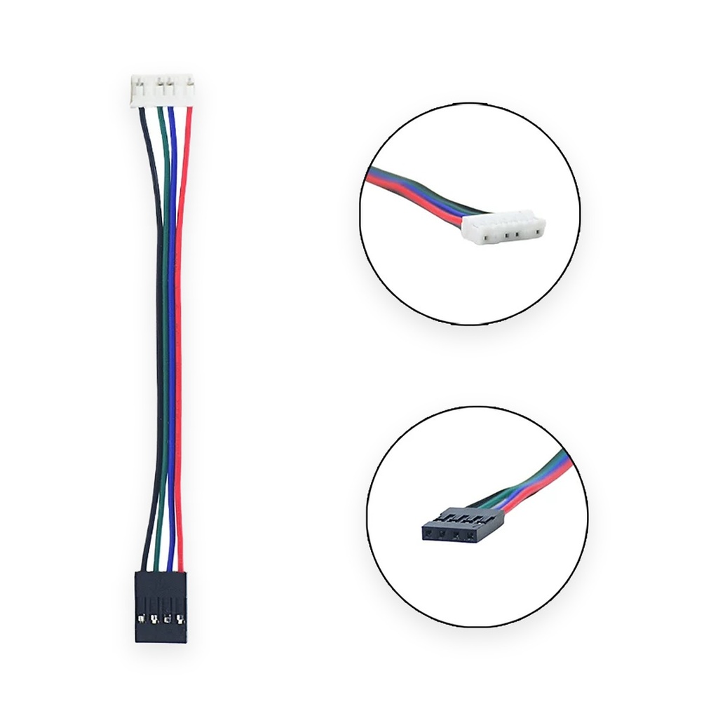 Stepper Cable XH254 / Dupont 6-pin to 4-pin