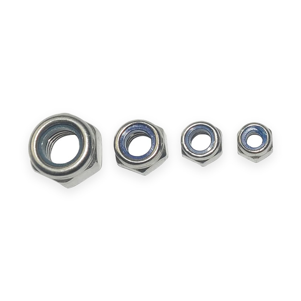 304 Stainless Nylon Lock Nut DIN985