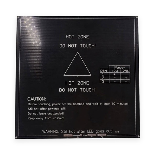 MK3 Aluminum Heated Bed Plate