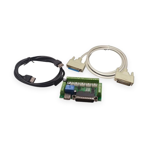 [MT-016] MACH3 5-Axis Breakout Board (with driver)