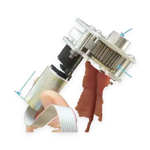 [MT-025] 20mm Planetary Gear Stepper (with Hall sensor)