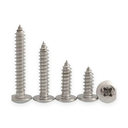[BN-017] 304 Stainless Truss Head Self-Tapping Screw M5