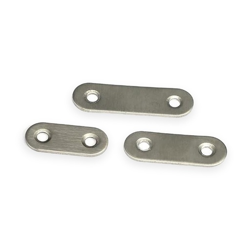 [AL-003] Stainless Straight Connector Plate / Bed Support