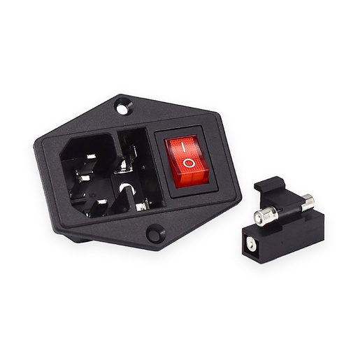 Power Inlet Socket (with switch & fuse)