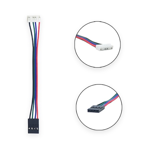 Stepper Cable XH254 / Dupont 6-pin to 4-pin