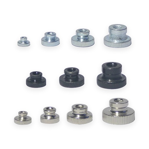 GB806 Knurled Step Thumb Nut