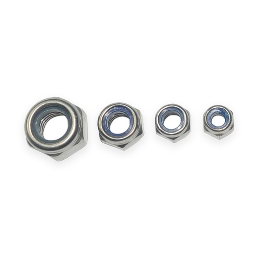 304 Stainless Nylon Lock Nut DIN985